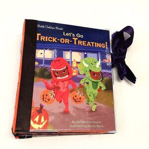 Let's Go Trick or Treating Halloween Theme handmade junk journal